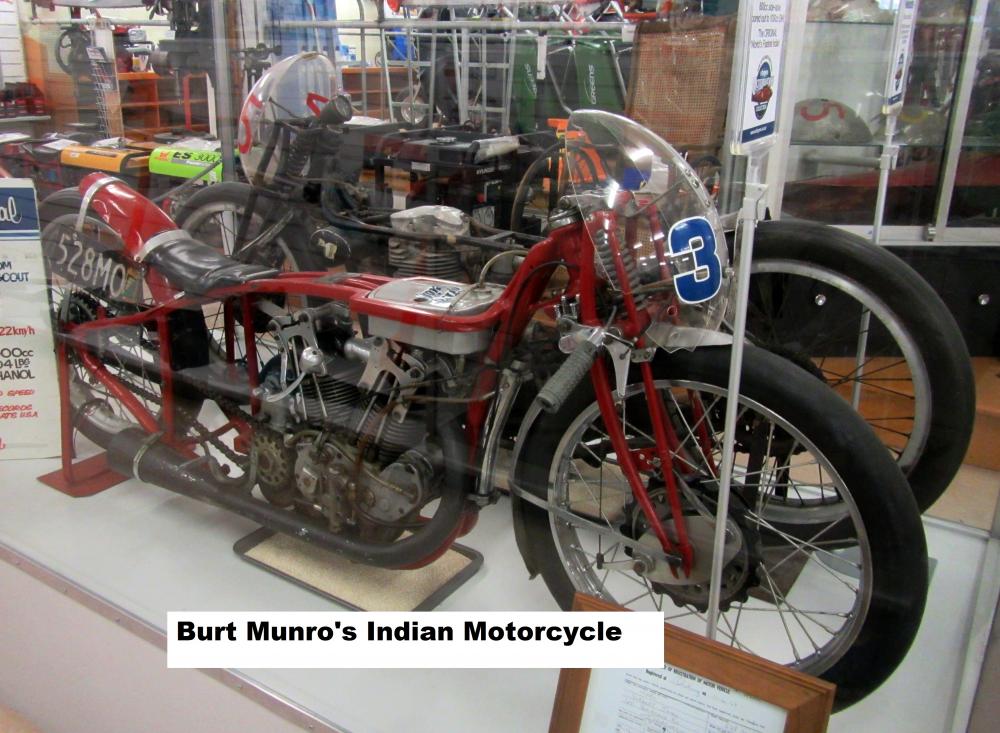 The original Indian motorcycle.